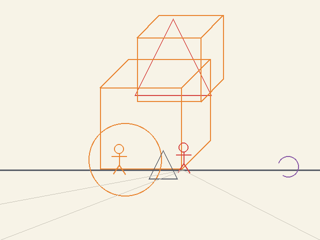 Enki's dream at sixteen — composed shapes and depth